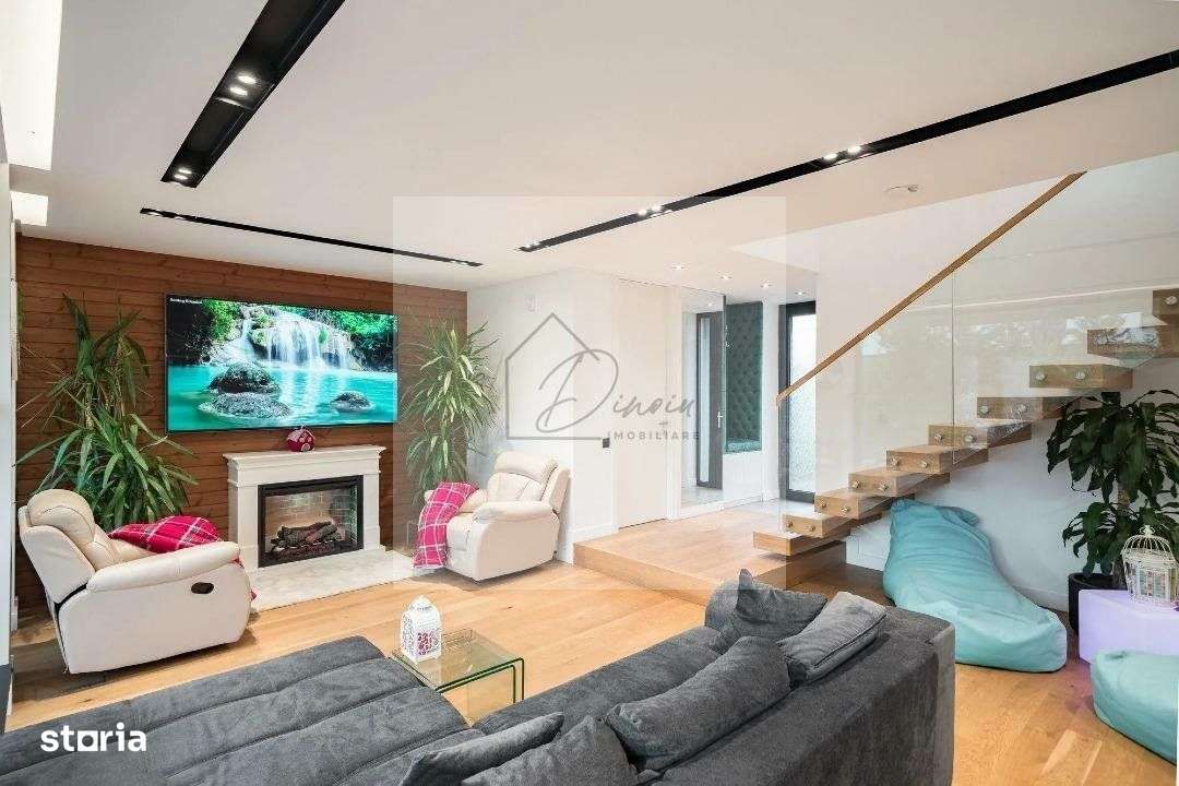 COM 0% I Vila pasiva (verde) lux 4 camere Complex Amber Gardens Tunari - Imagine principală: 3/20