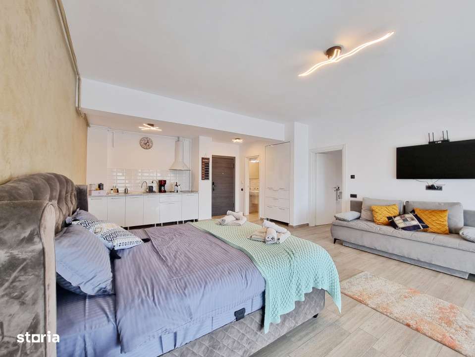 Apartament cu 2 bai si parcare privata in complex Casa del Mar - Imagine principală: 4/11