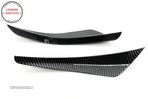 Ornamente bara fata flapsuri VW Golf 8 Mk8 MQB GTI / R-Line (2020-Up) Carbon Look- livrare gratuita - 8