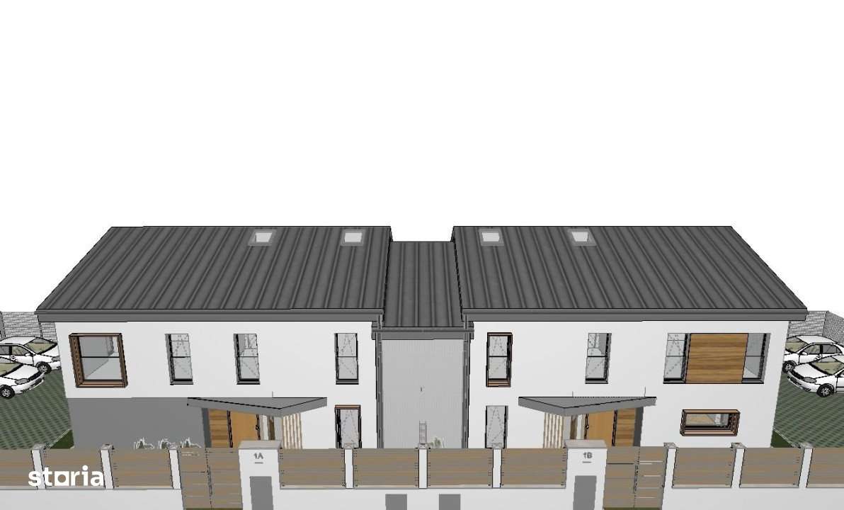 Duplex, PF, 129 mp, 280 teren, zona Terra - Imagine principală: 2/8