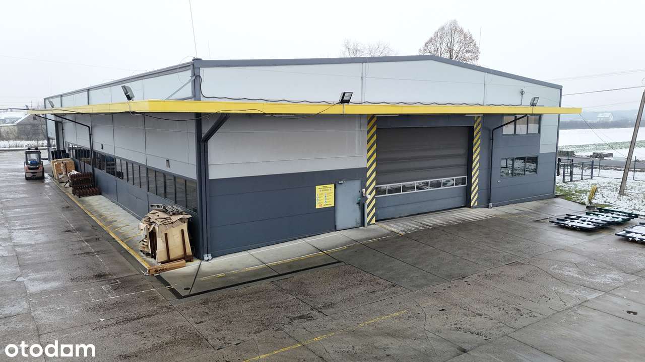 Dwie hale magazynowo - produkcyjne 26 km od Warszawy przy trasie 801-3