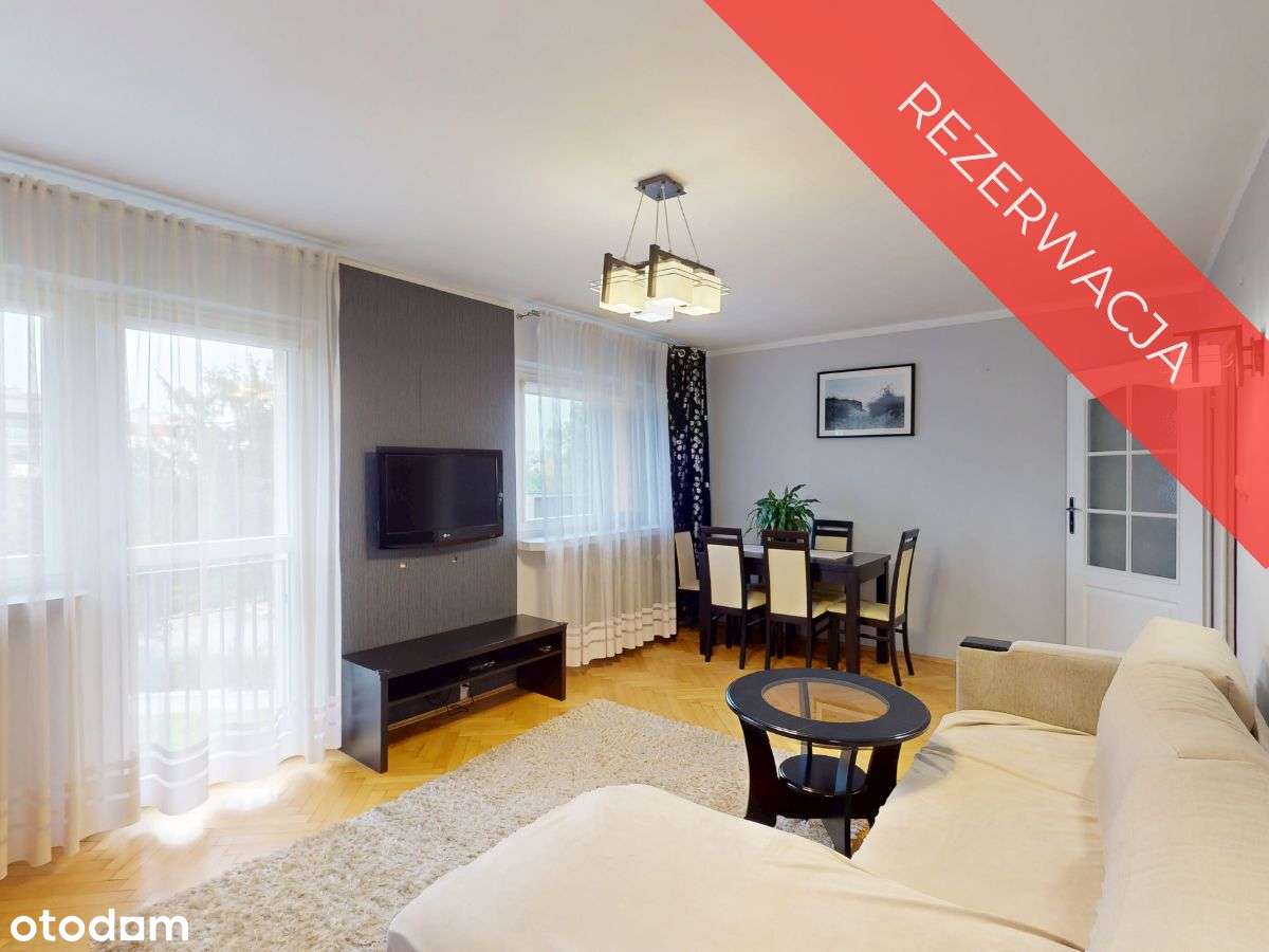 Przestronne mieszkanie na wynajem | 4 pokoje | 72m2 - Pełny obrazek: 1/17