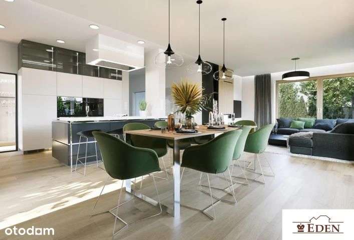 Nowy DOM - 119,05 m2 + strych - w Ławkach tuż pod Łukowem - Pełny obrazek: 4/15