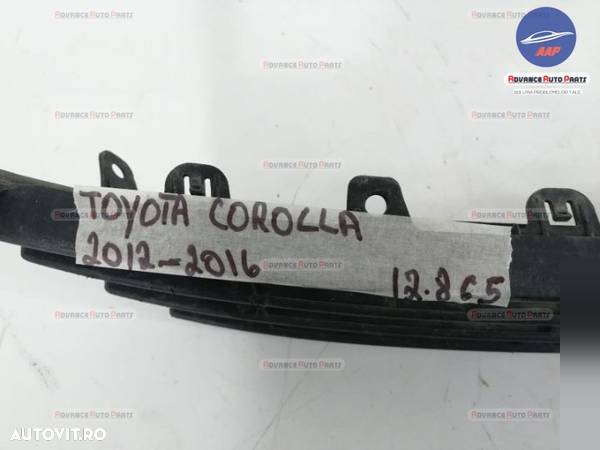 Grila Inferioara Toyota Corolla 2012 la 2016 originala - 7