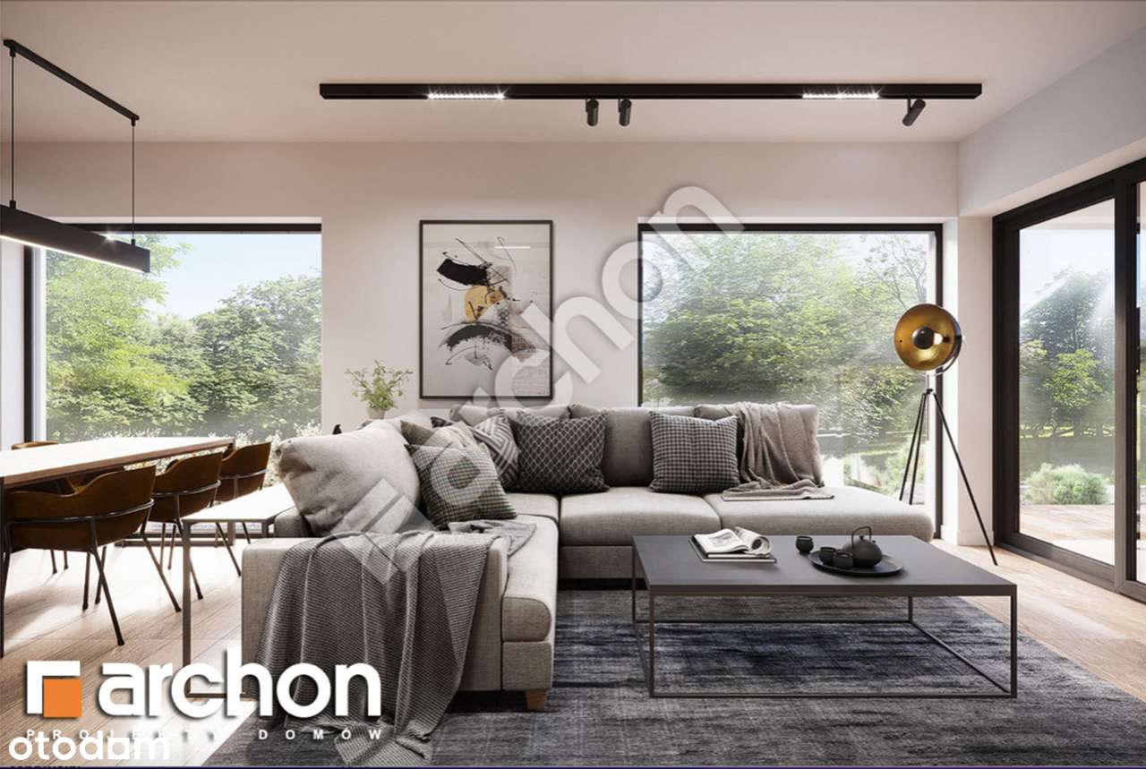 Dom parterowy z garażem jednostanowiskowym, działka ok 8 ar - Pełny obrazek: 5/7