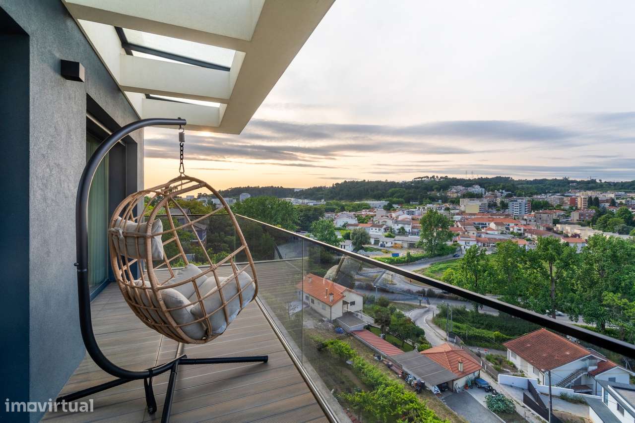 Elegante apartamento T3 em condomínio fechado na encosta do Bom Jesus-24