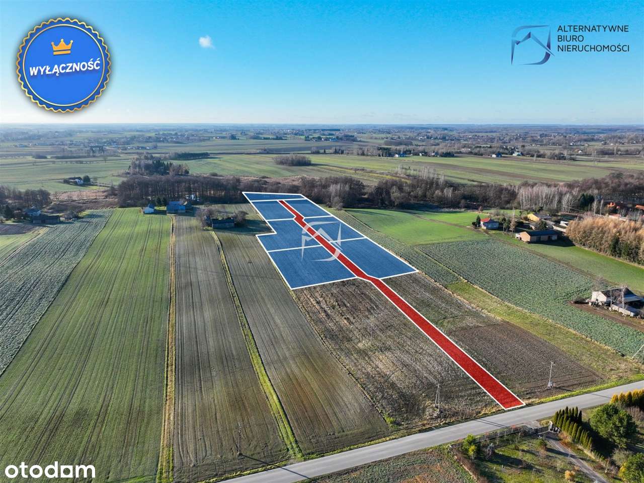Inwestycyjne działki rolne w Mosznie - Pełny obrazek: 4/12