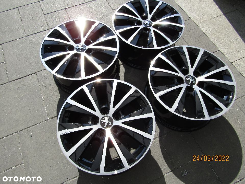 FELGI PEUGEOT CITRON 3008 4008 5008 308 407 607 5X108 7X16 ET44 ŚRODEK 65 MM ORYGINAŁ NR.9677989677 - 7