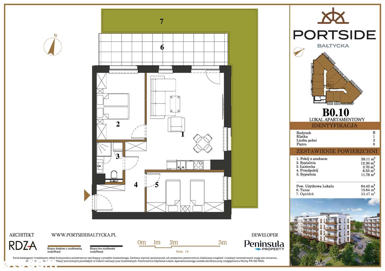 Portside Bałtycka - B0.10 - Pełny obrazek: 2/7