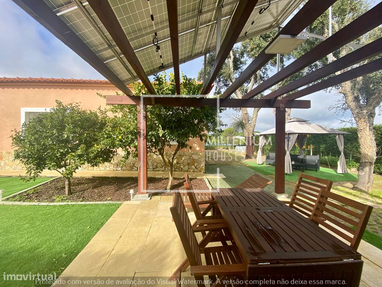 Moradia Térrea V4 com Piscina | Vila Nova de Santo Estêvão-14