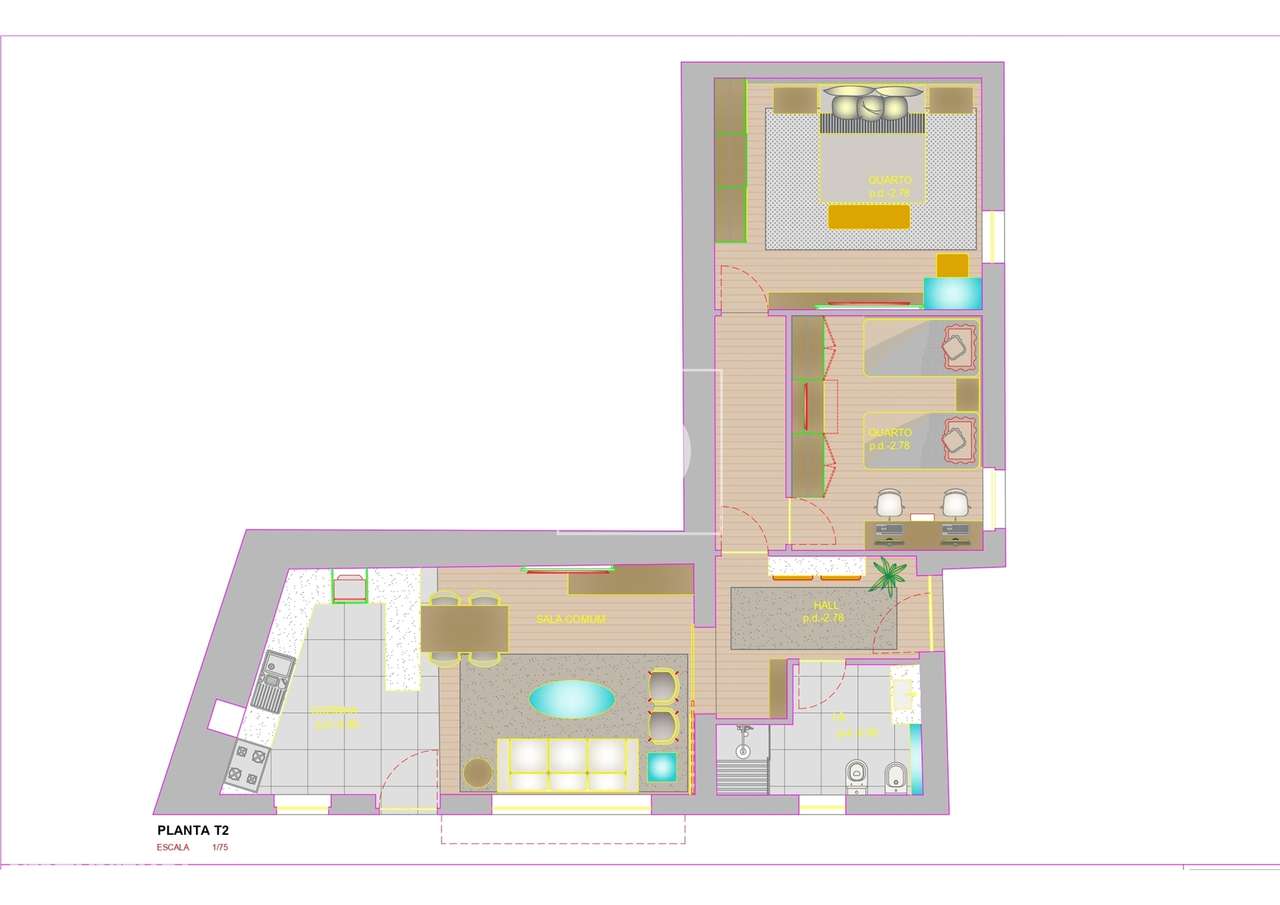 Apartamento T2 Venda em Lordelo,Paredes-14