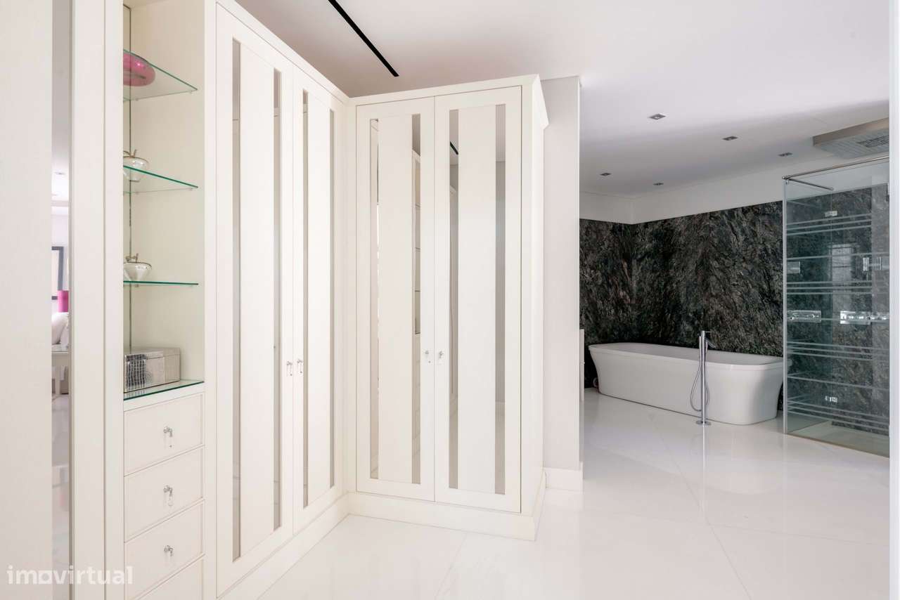 Moradia de luxo com vista mar e golfe-49