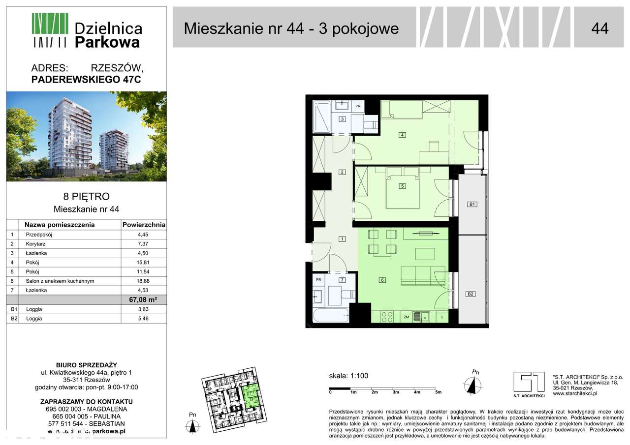 Finałowy etap inwestycji | 3 pokoje | świetna lokalizacja - Pełny obrazek: 2/7