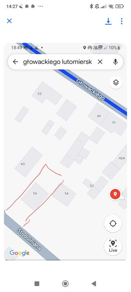 Budynek 147m2 na działce 298m2 Lutomiersk Centrum ul. Stodolniana-4