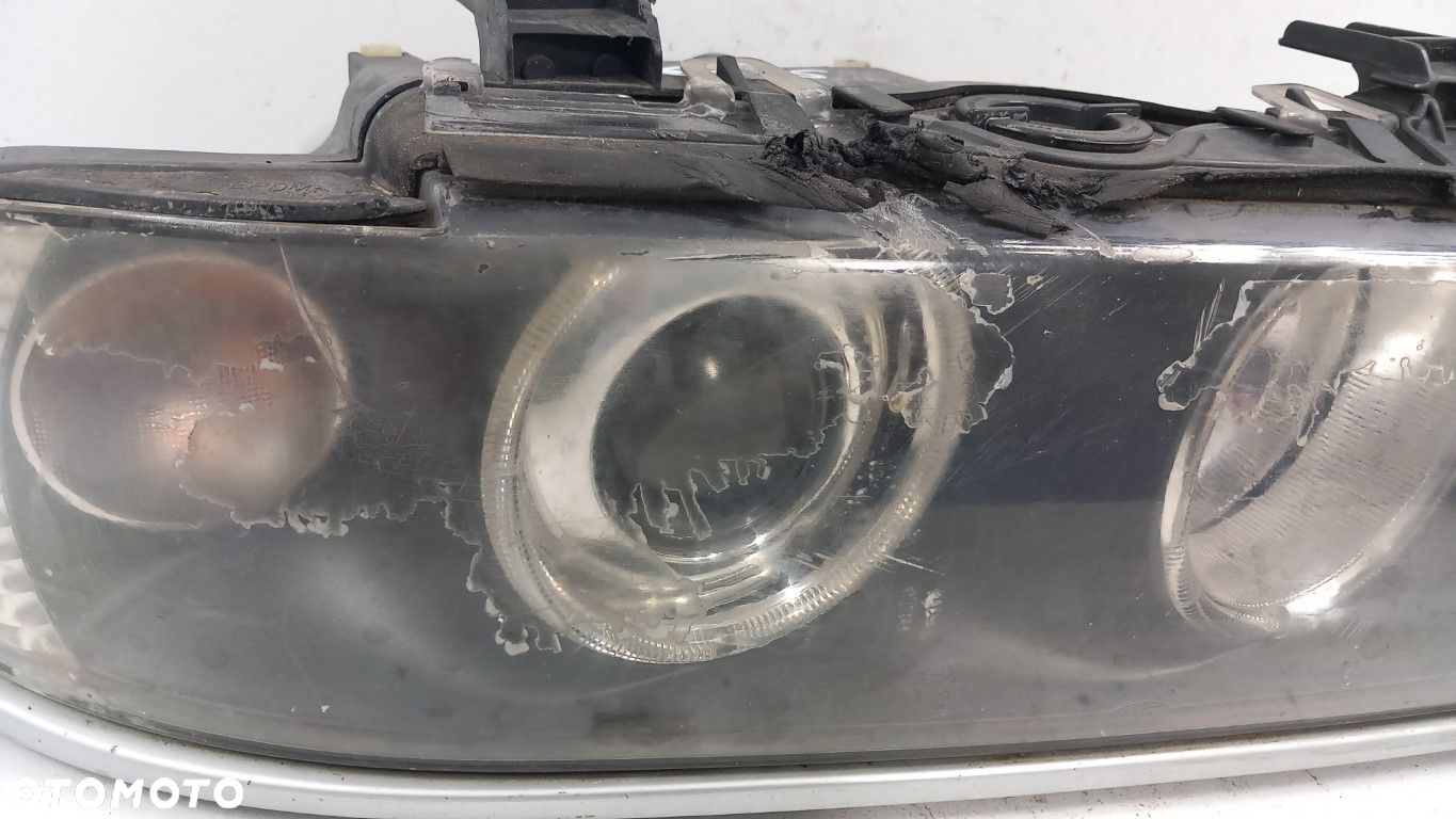 BMW 520 E39 LIFT LAMPA PRZÓD PRAWA SOCZEWKA RINGI - 2