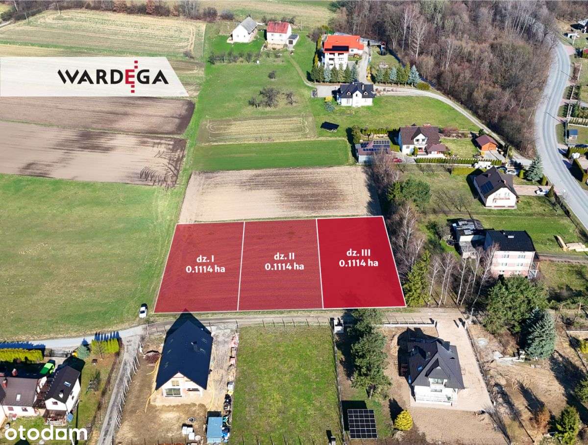 Działka budowlana 11.14 a (dz. I) - Sławkowice - Pełny obrazek: 3/5