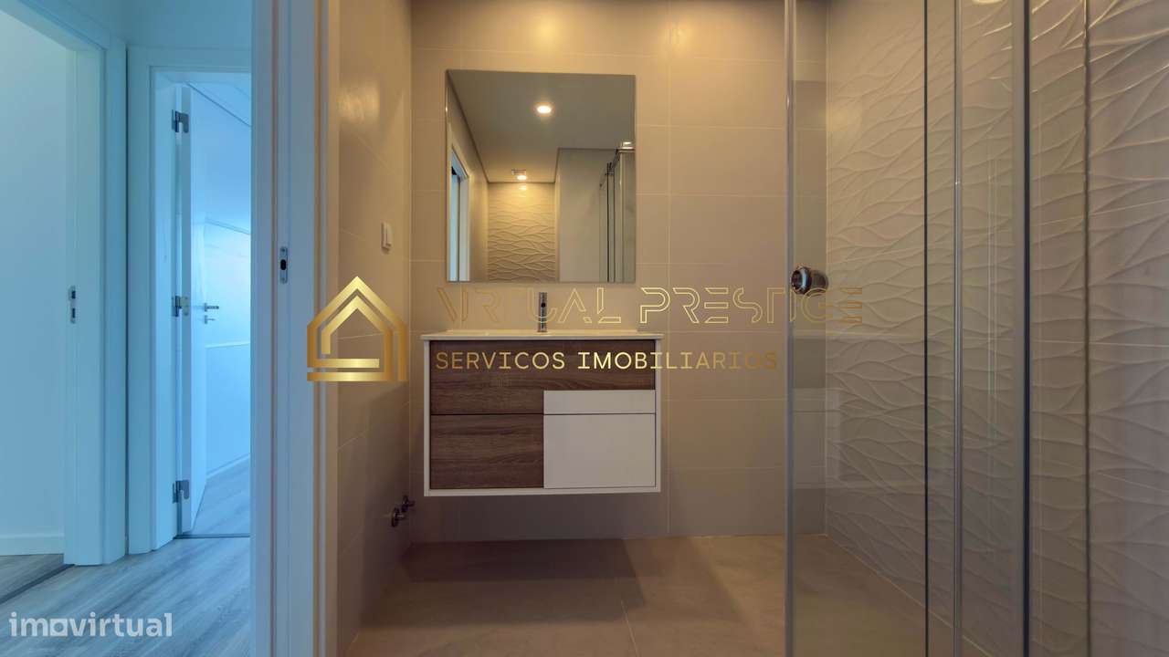 Moradia T4+1 nova de gaveto com piscina e garagem em Palhais + cave...-18