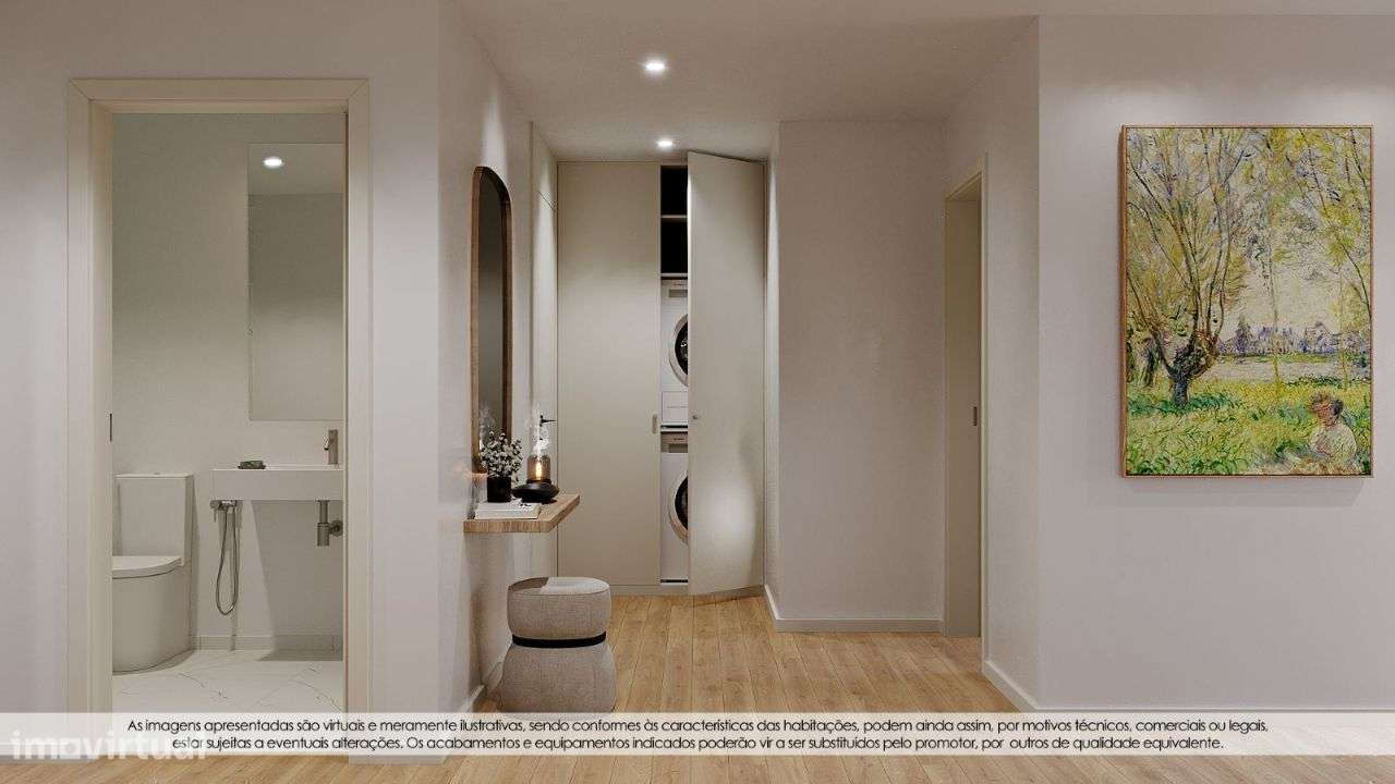 Apartamento T2 NOVO - Praça das Flores, Antas-16