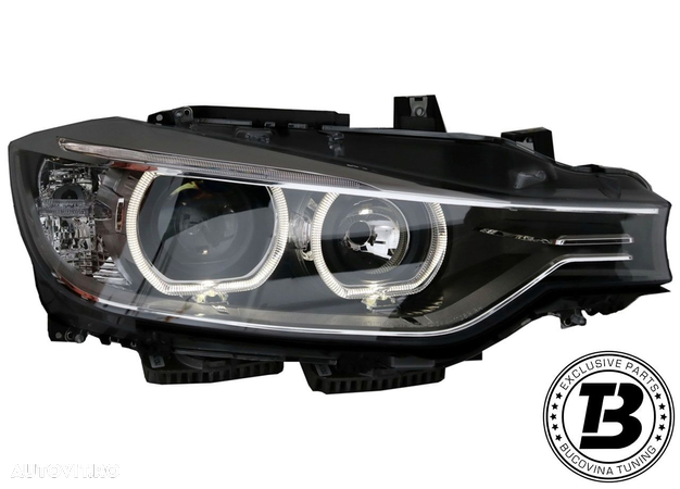 Faruri LED Angel Eyes compatibile cu BMW Seria 3 F30 F31 - 6