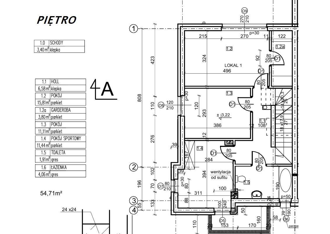 Blliźniak blisko Leszna, 5 pokoi, działka 616 m2-9