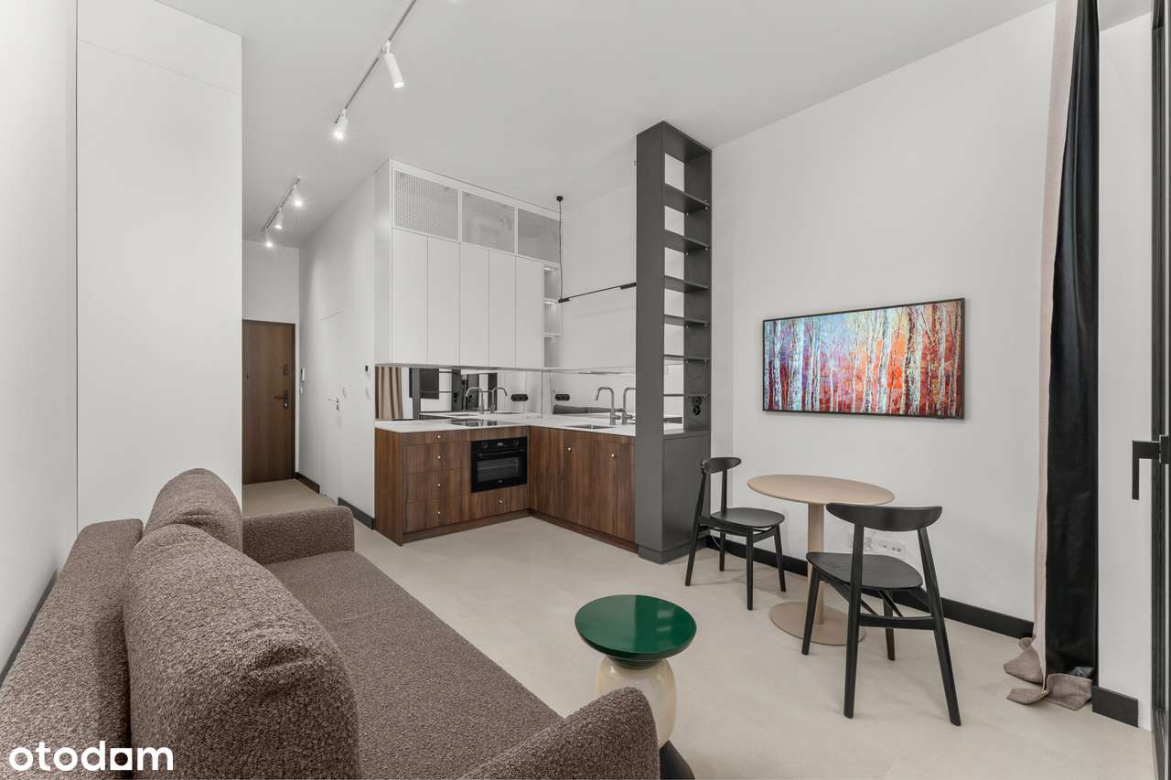 Młyny Mogilska - Kawalerka 27 m2 wysoki sufit 3,1m - Pełny obrazek: 5/20