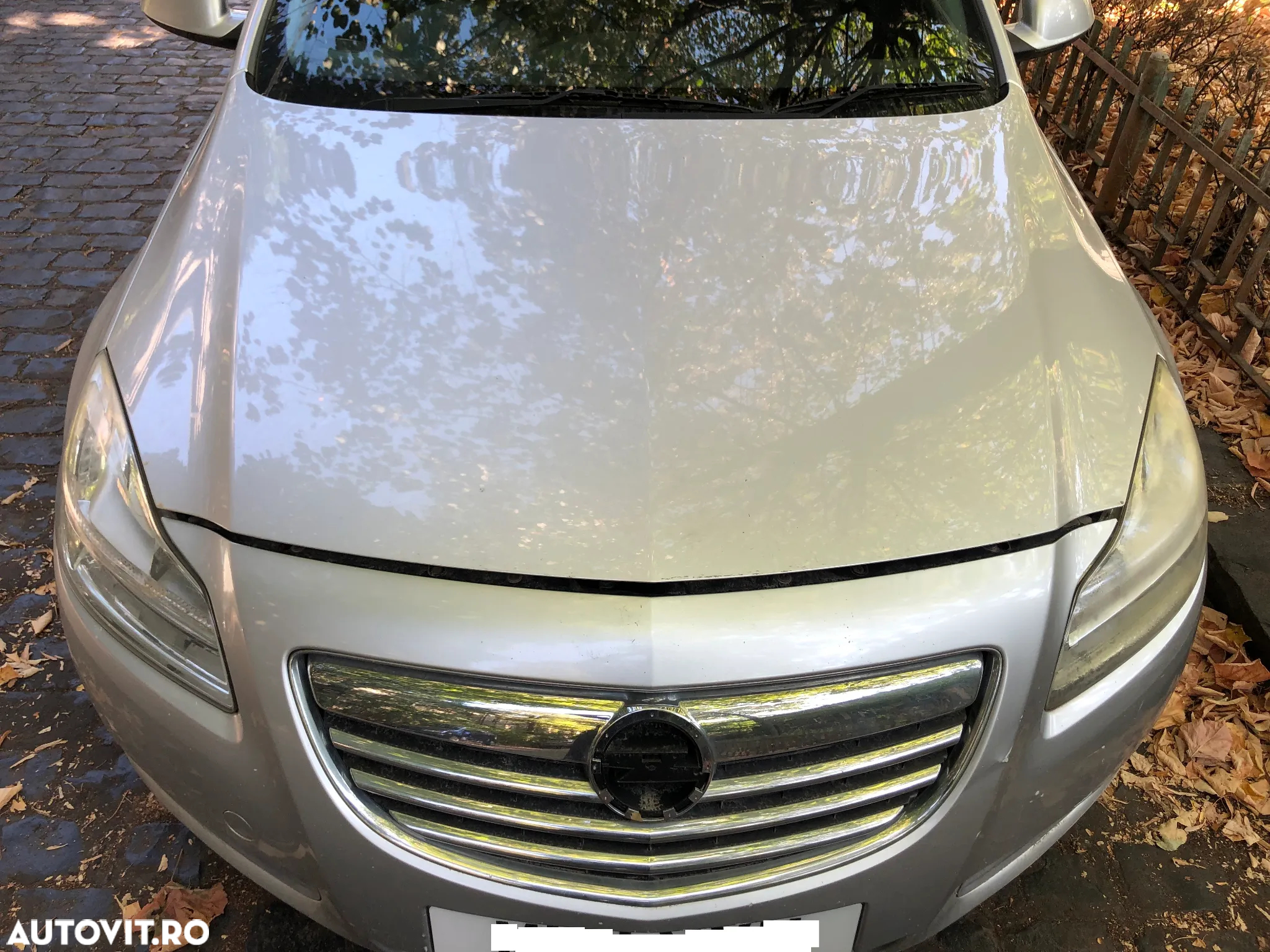 Capota fata motor Opel Insignia argintiu gri - 5