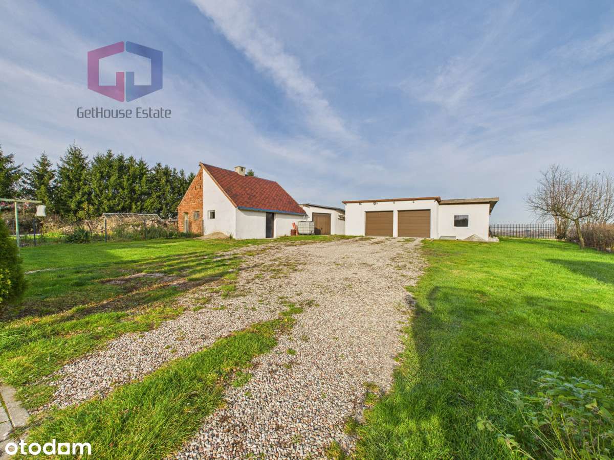 Dom bliźniak z dużą działką w Bartągu-10