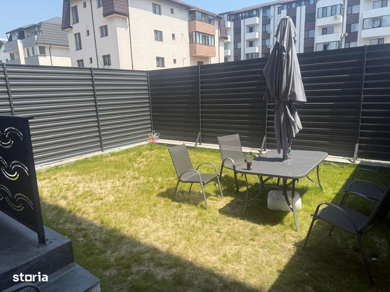 apartament la parter, 2 camere,  curte  Magurele, IF, central-0