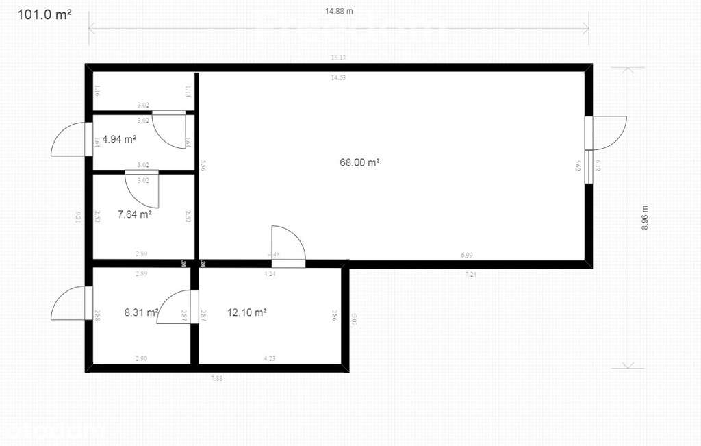 Budynek komercyjny  w centrum Bełchatowa - Pełny obrazek: 2/18