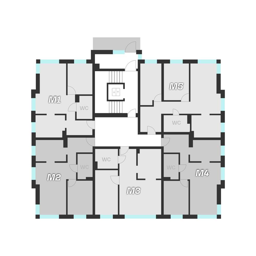 Nowoczesny apartament z ogródkiem i garażem w zielonej części Otwocka - Pełny obrazek: 4/12