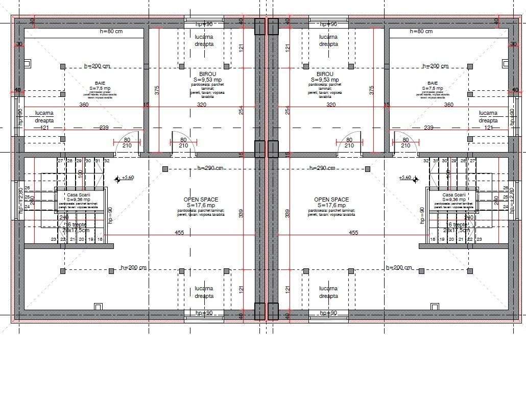 Duplex in zona de vile la Trapezului/ curte libera 160 mp - Imagine principală: 5/5