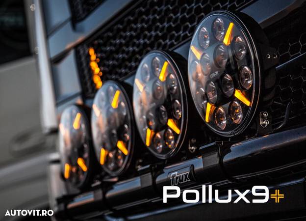 Proiector suplimentar Pollux9+ Gen2, LED, 120W, pozitie alb galbena/portocalie - 6