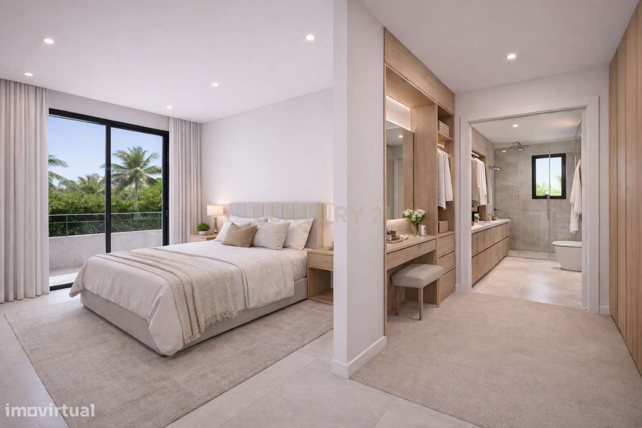 Moradias Geminadas T4 com Piscina | Fernão Ferro | Conclusão prevista - Grande imagem: 5/6