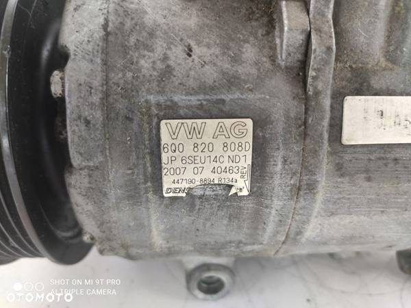 SPRĘŻARKA KLIMATYZACJI 6q0820808d vw audi skoda - 2