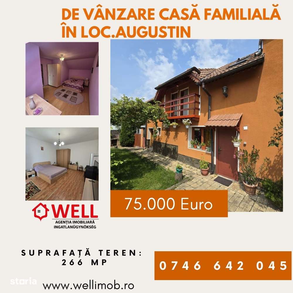De vânzare casă familială în loc.Augustin - Imagine principală: 1/17