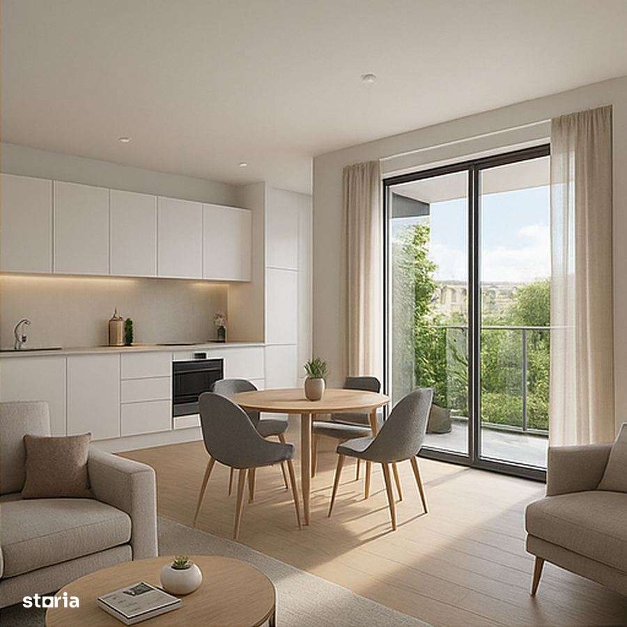 Apartament cu 2 camere și terasă de 6.11 m², în Mangalia-800m de plajă-5