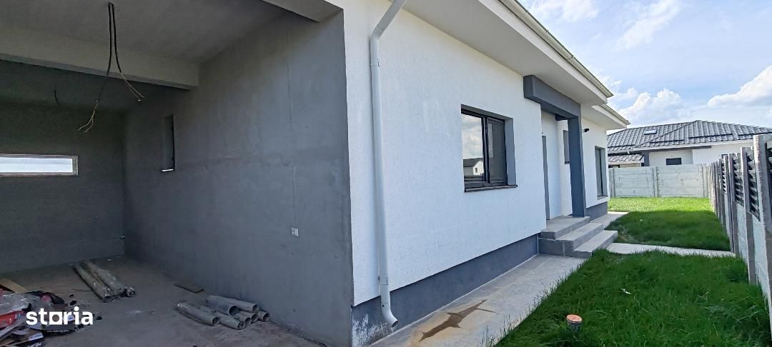 DOMNESTI | Casa 120mp | Finisaje Premium | placa beton | Garaj