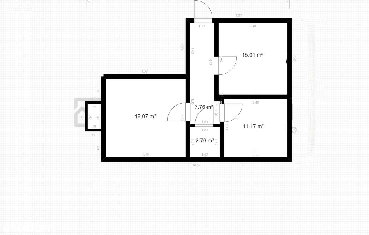 M3 na 1 piętrze w bloku z cegły obok Ronda Solidarności, do remontu-7
