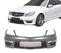 PÁRA-CHOQUES FRONTAL LOOK AMG C63 PARA MERCEDES CLASE C W204 11-14 - 1