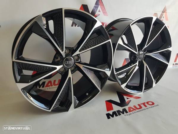 Jantes Audi RS7 2020 Preto Polido 18 - 2