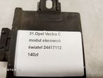 OPEL VECTRA 3 III C MODUŁ STEROWNIK ŚWIATEŁ 24417112 - 3