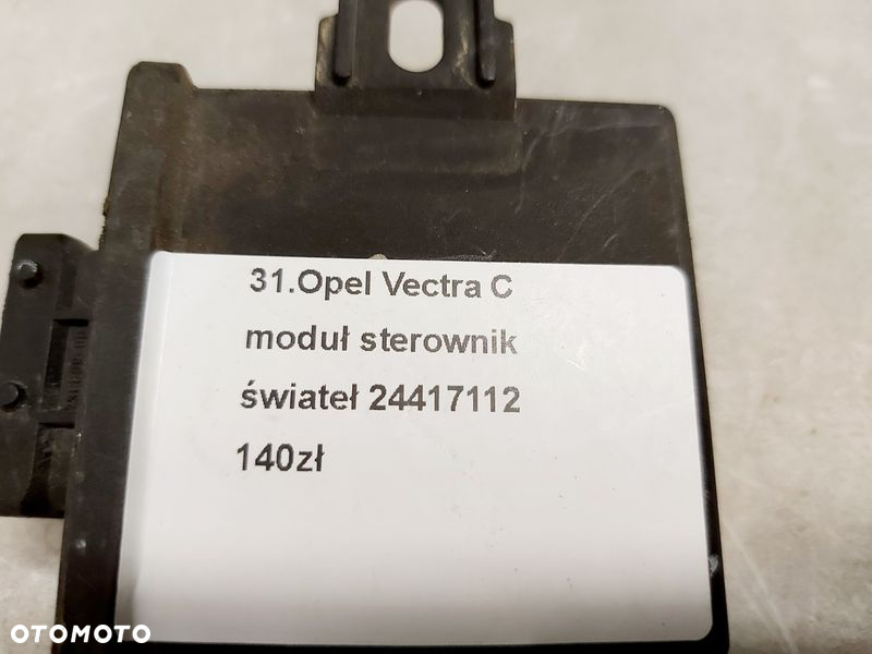 OPEL VECTRA 3 III C MODUŁ STEROWNIK ŚWIATEŁ 24417112 - 3