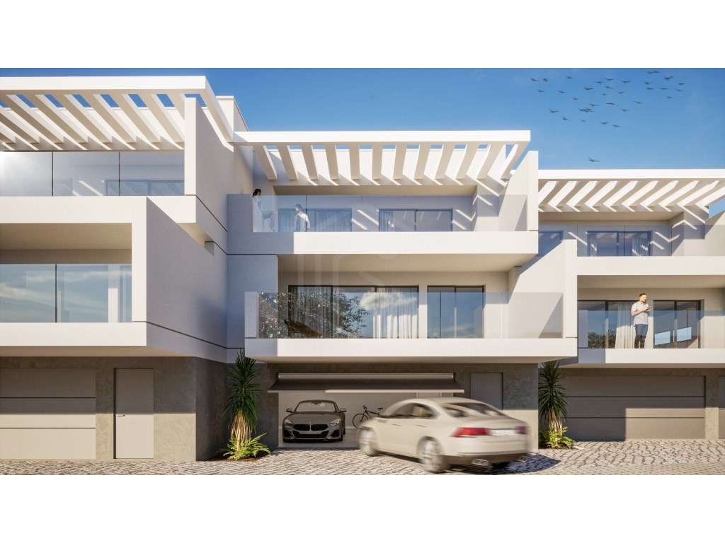 Moradias T4 em Banda em Zona Tranquila de Boliqueime, Algarve - Grande imagem: 5/20