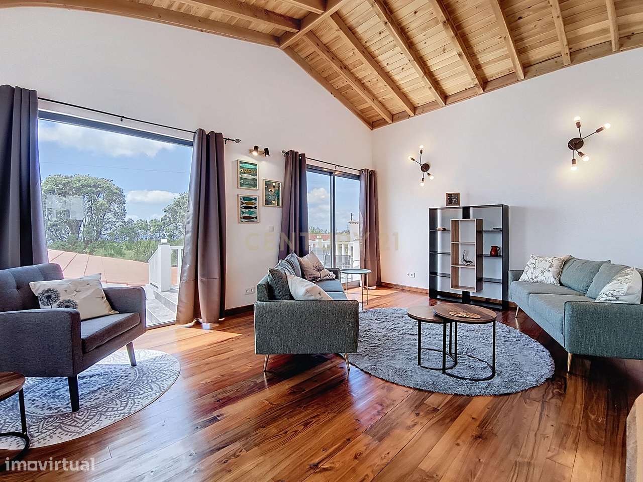 Moradia com vista mar a 5 minutos da praia dos Mosteiros. Uma casa de - Grande imagem: 5/36