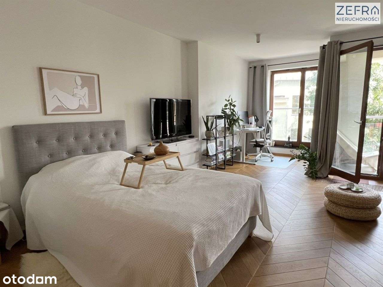 42 m2*balkon*winda*Harmonica*Kazimierz