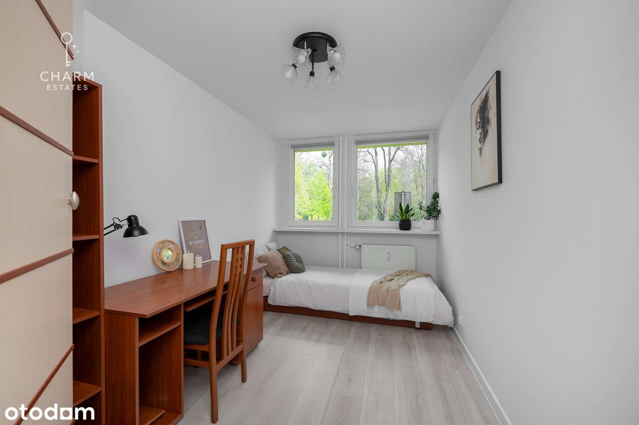 Popowice/Petfriendly/Park/3pok/Balkon/Klimatyzacja/Rozkładowe/Magnolia - Widok 5