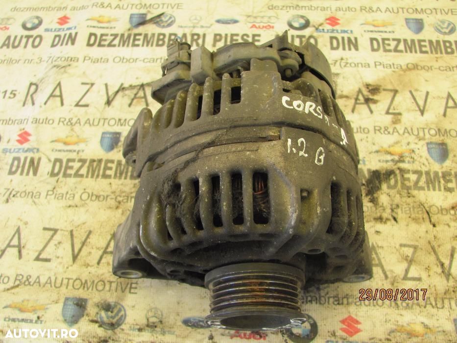 alternator opel corsa d 1.2 benzina z12xep dezmembrez opel corsa d - 1