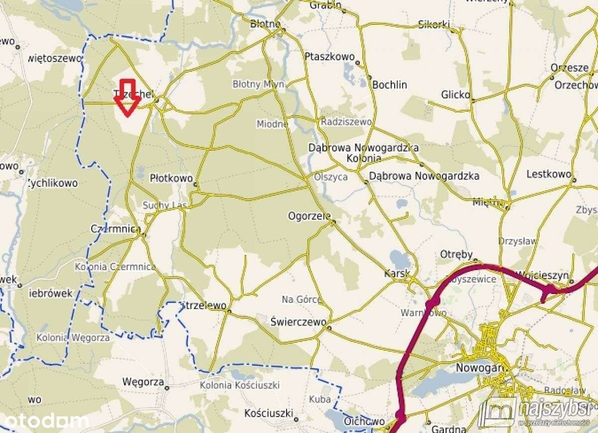 Działka rolna 3,98 ha Trzechel - Pełny obrazek: 3/4