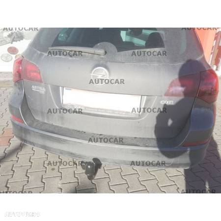 Carlig de remorcare pentru Opel ASTRA - combi J - sistem semidemontabil -cu suruburi din 2011 - 5