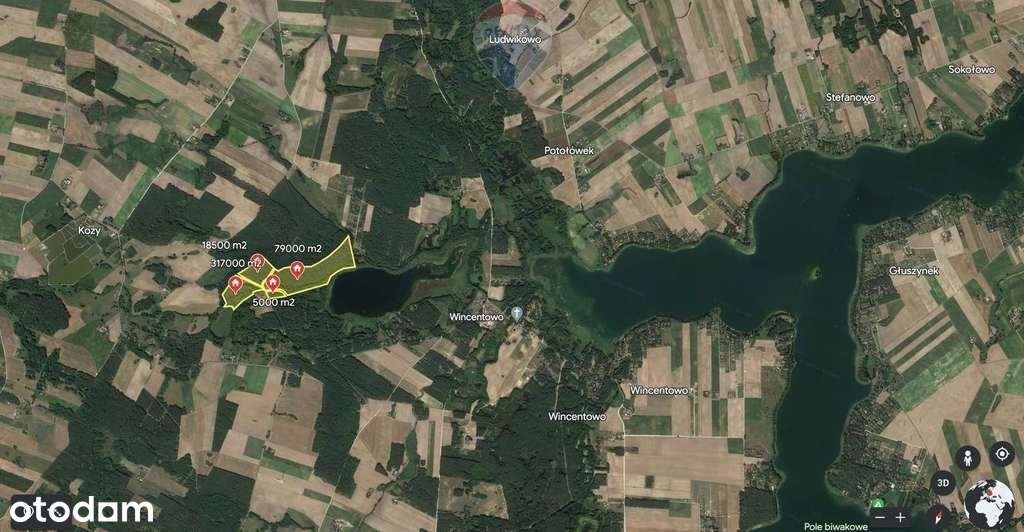 Działka w bezpośredniej bliskości dwóch jezior. - Pełny obrazek: 4/20